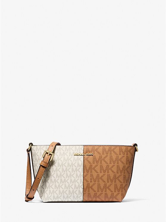 (PREORDER) Michael Kors - Jet Set Small Two-Tone Logo Crossbody Bag 35F4GTVC1V