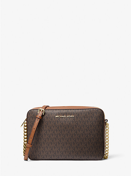 (PREORDER) MICHAEL KORS - Jet Set Large Printed Logo Crossbody Bag 35F8GTTC3B