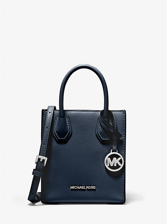 (PREORDER) MICHAEL KORS - Mercer Extra-Small Pebbled Leather Crossbody Bag 35S1GM9T0L 35H1SM9C0L