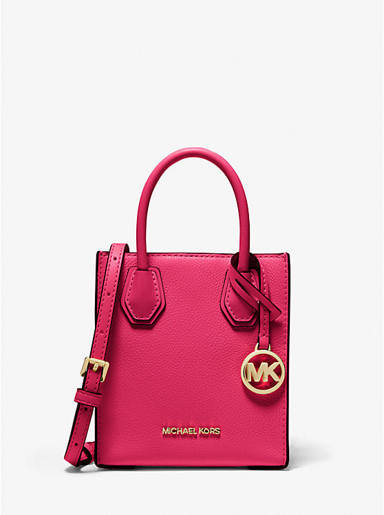 (PREORDER) MICHAEL KORS - Mercer Extra-Small Pebbled Leather Crossbody Bag 35S1GM9T0L 35H1SM9C0L