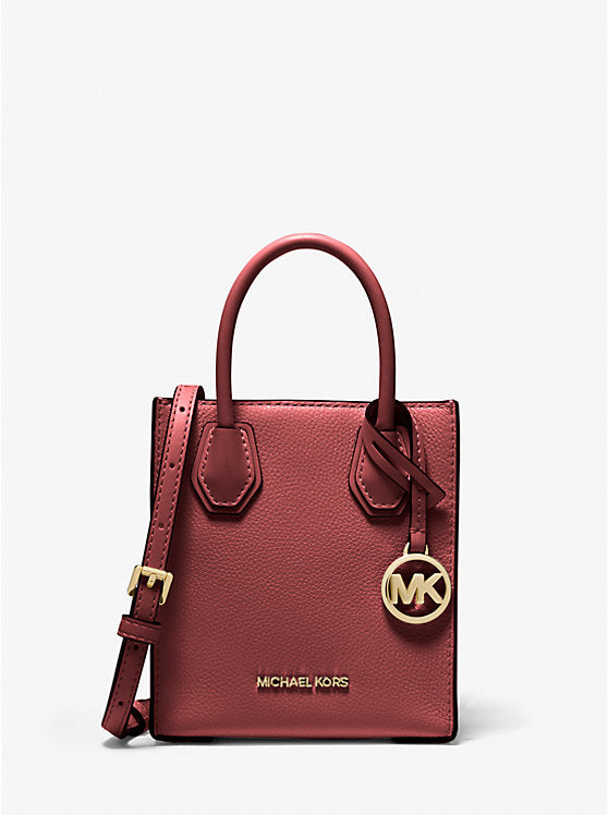 (PREORDER) MICHAEL KORS - Mercer Extra-Small Pebbled Leather Crossbody Bag 35S1GM9T0L 35H1SM9C0L