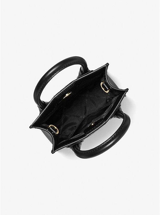 (PREORDER) MICHAEL KORS - Mercer Extra-Small Logo and Leather Crossbody Bag 35T1GM9C0I