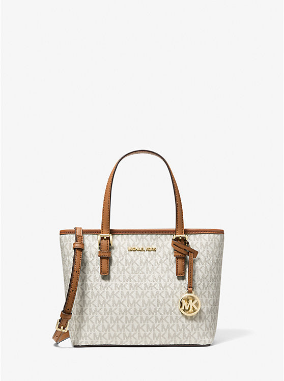 (PREORDER) MICHAEL KORS -Jet Set Travel Extra-Small Logo Top-Zip Tote Bag 35T9GTVT0B