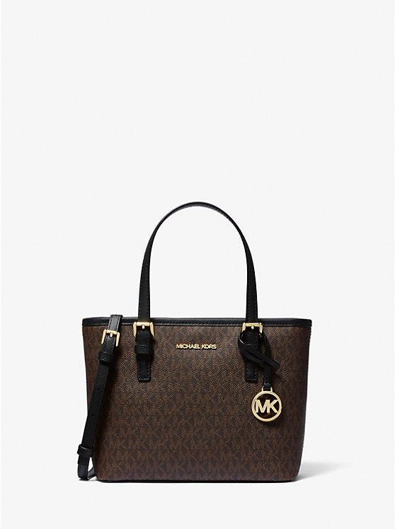 (PREORDER) MICHAEL KORS -Jet Set Travel Extra-Small Logo Top-Zip Tote Bag 35T9GTVT0B