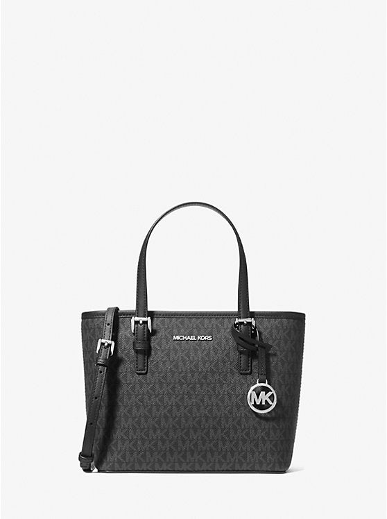 (PREORDER) MICHAEL KORS -Jet Set Travel Extra-Small Logo Top-Zip Tote Bag 35T9GTVT0B