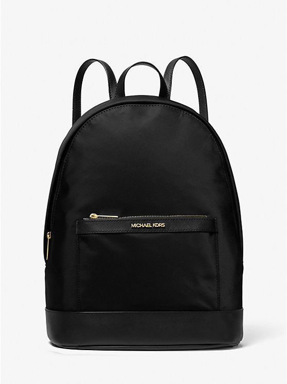 PREORDER Michael Kors Morgan Medium Nylon Backpack 38H3GOGB2C Blac Rudy MY