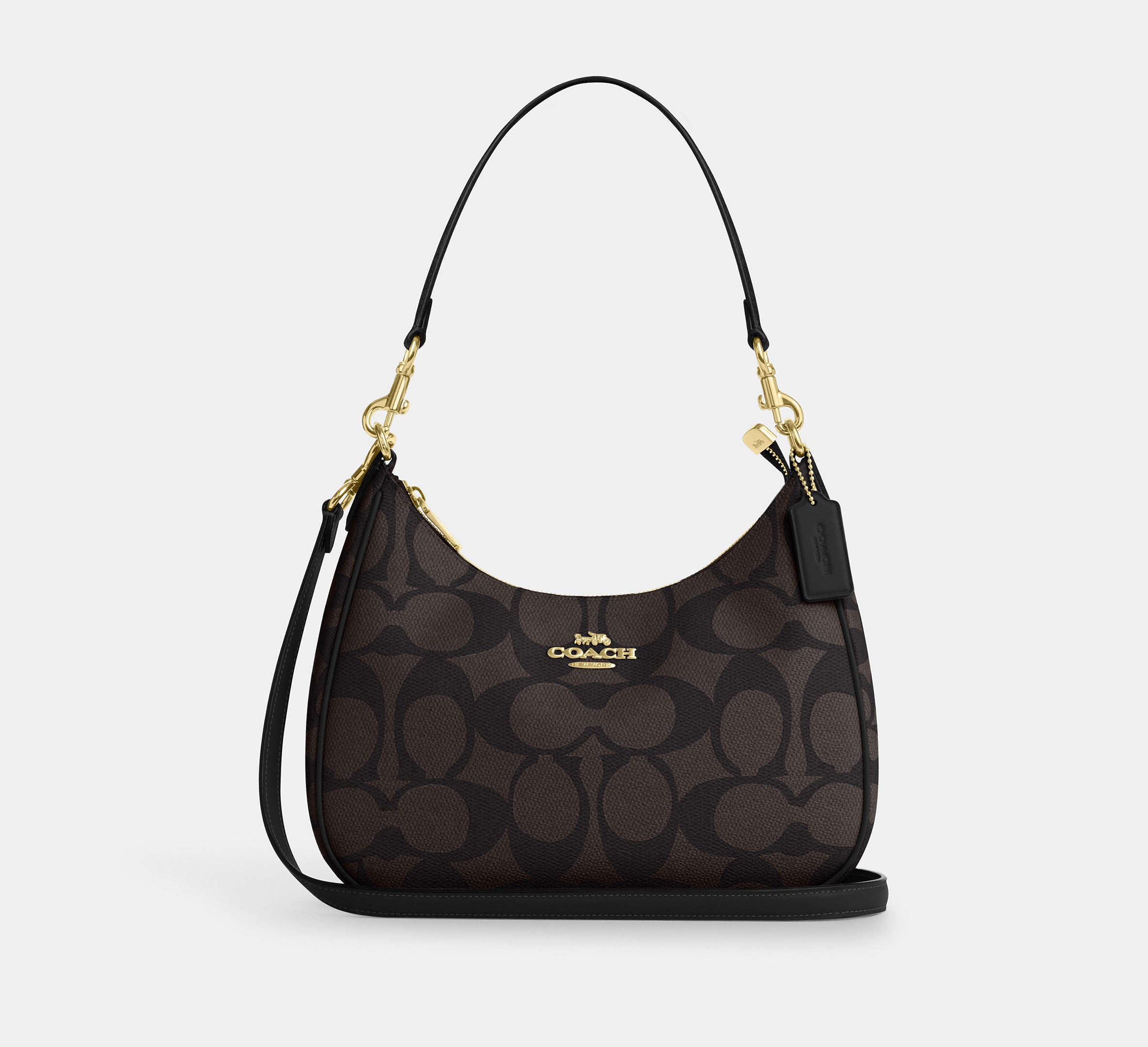 (PREORDER) COACH - Teri Hobo In Signature Canvas CV940 | CAA69