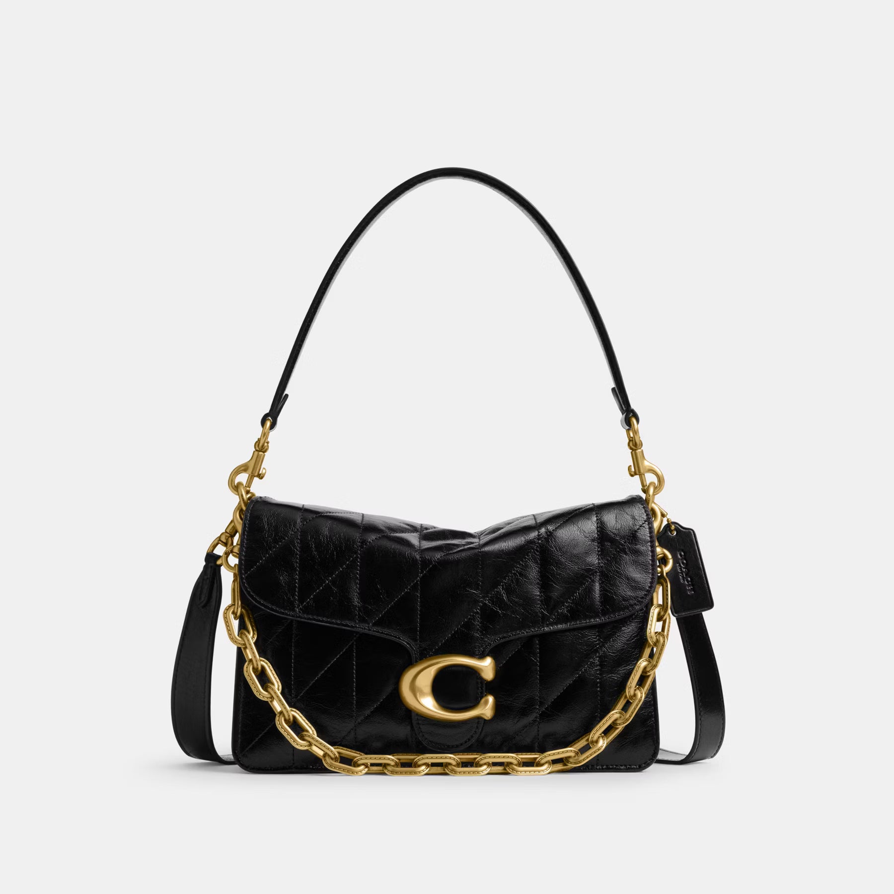 (PREORDER) COACH - CHAIN TABBY SHOULDER BAG WITH QUILTING CAF55
