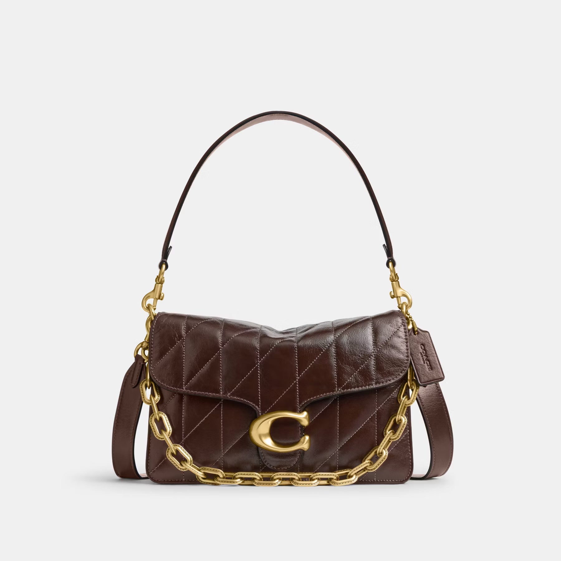 (PREORDER) COACH - CHAIN TABBY SHOULDER BAG WITH QUILTING CAF55