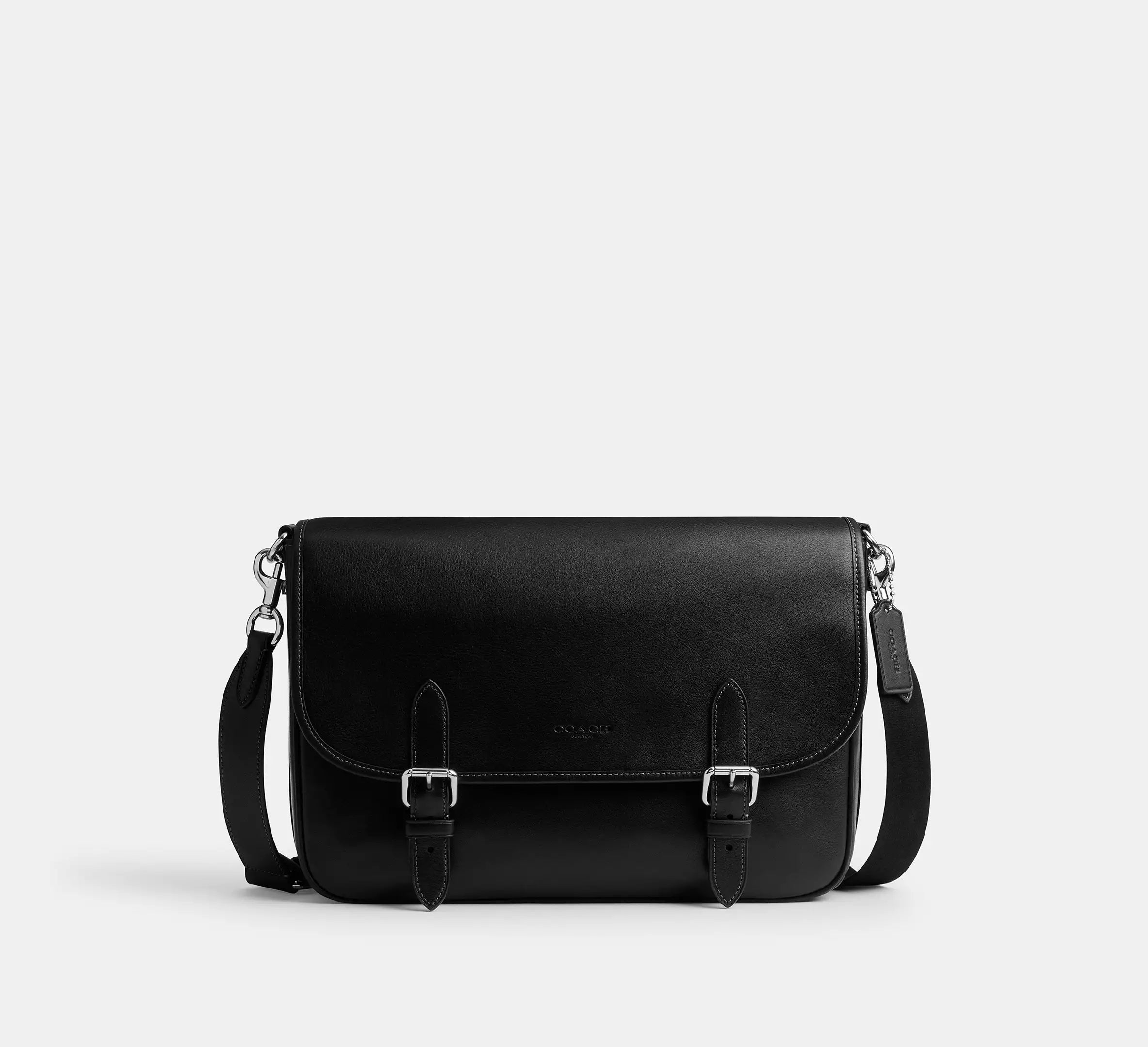 (PREORDER) COACH - Hitch Messenger Bag CAH91 | Signature Canvas CAH92