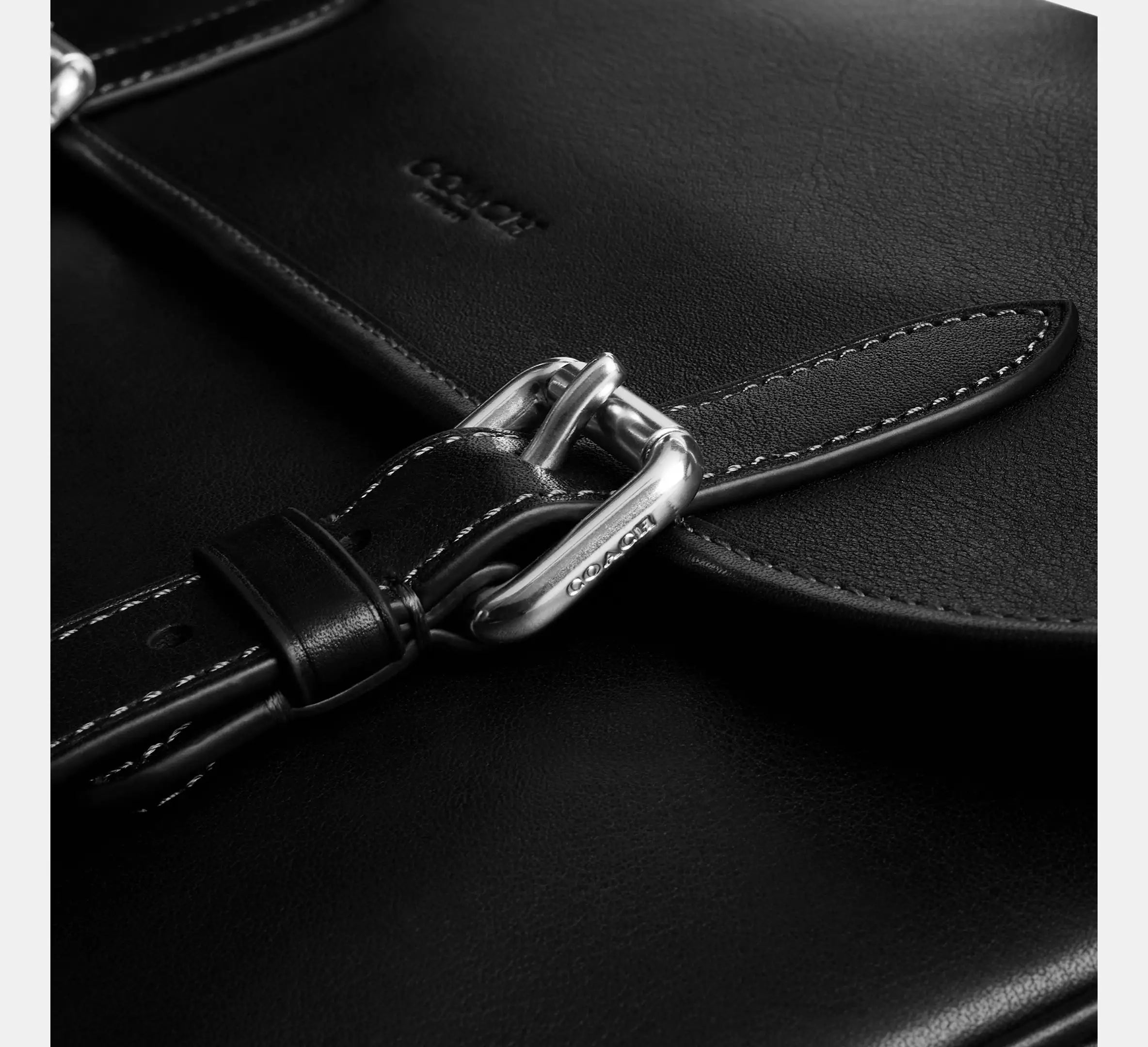 (PREORDER) COACH - Hitch Messenger Bag CAH91 | Signature Canvas CAH92