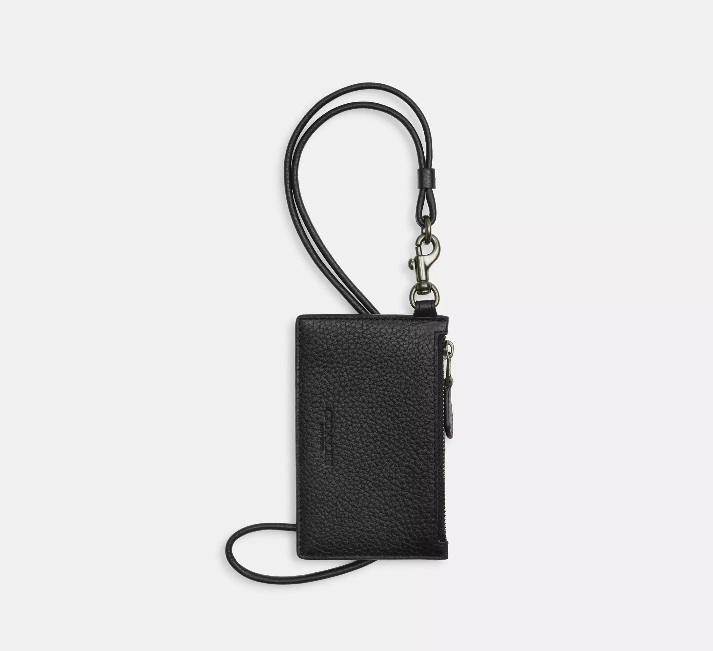 (PREORDER) COACH - Zip Lanyard Card Case CAJ45 | Zip Lanyard Card Case In Signature Canvas CAJ46