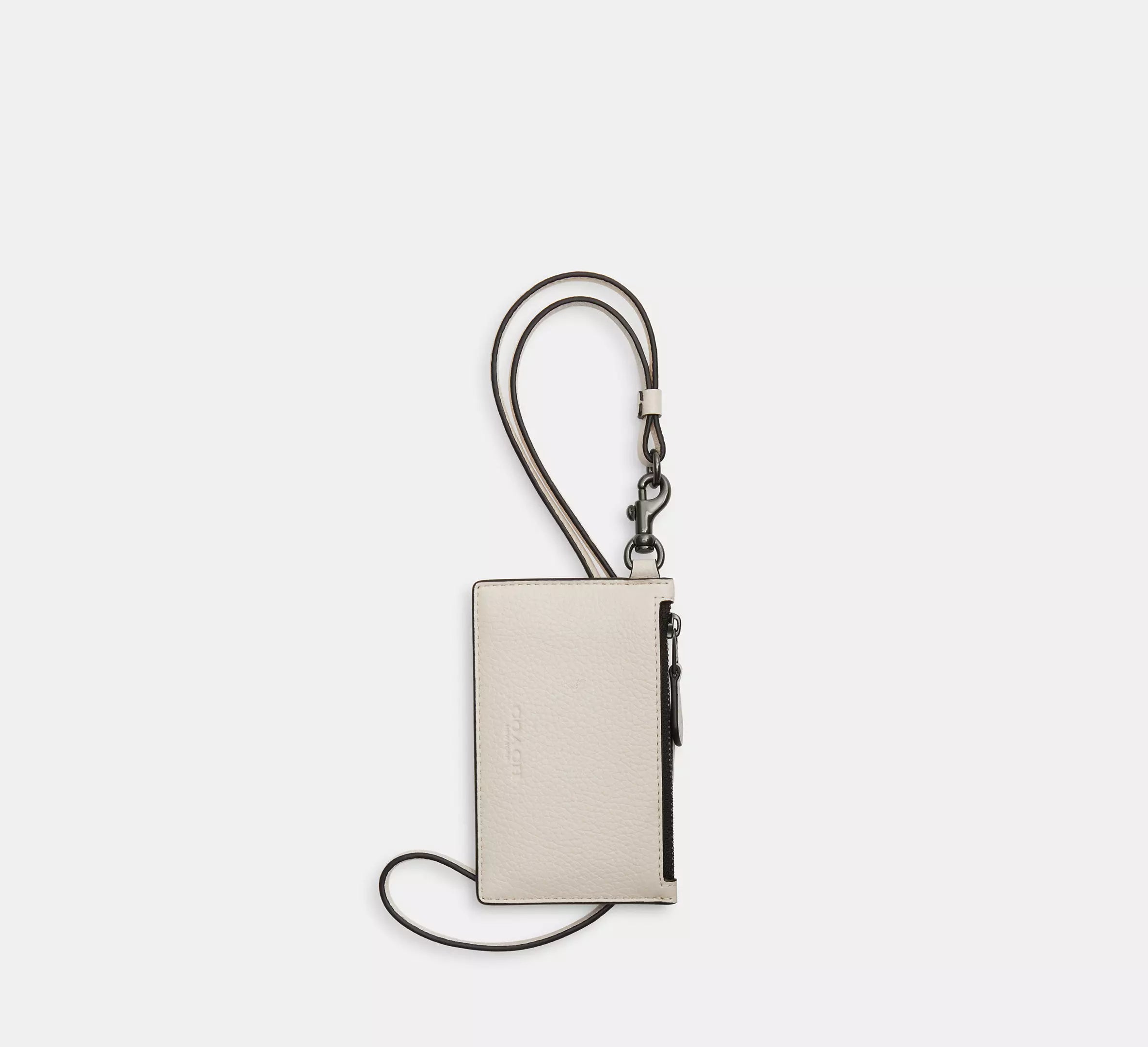(PREORDER) COACH - Zip Lanyard Card Case CAJ45 | Zip Lanyard Card Case In Signature Canvas CAJ46