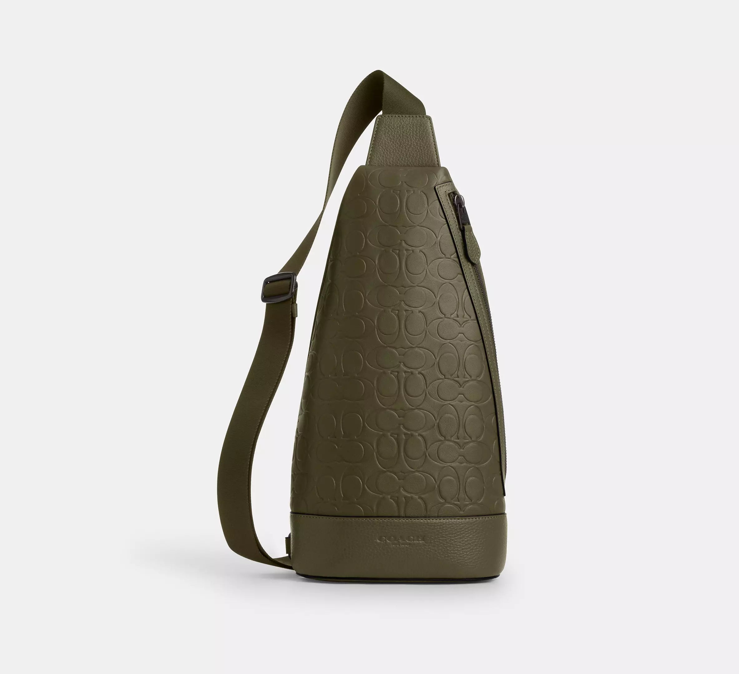 (PREORDER) COACH - Dominic Sling Pack CY803 | Dominic Sling Pack In Signature Canvas CY801