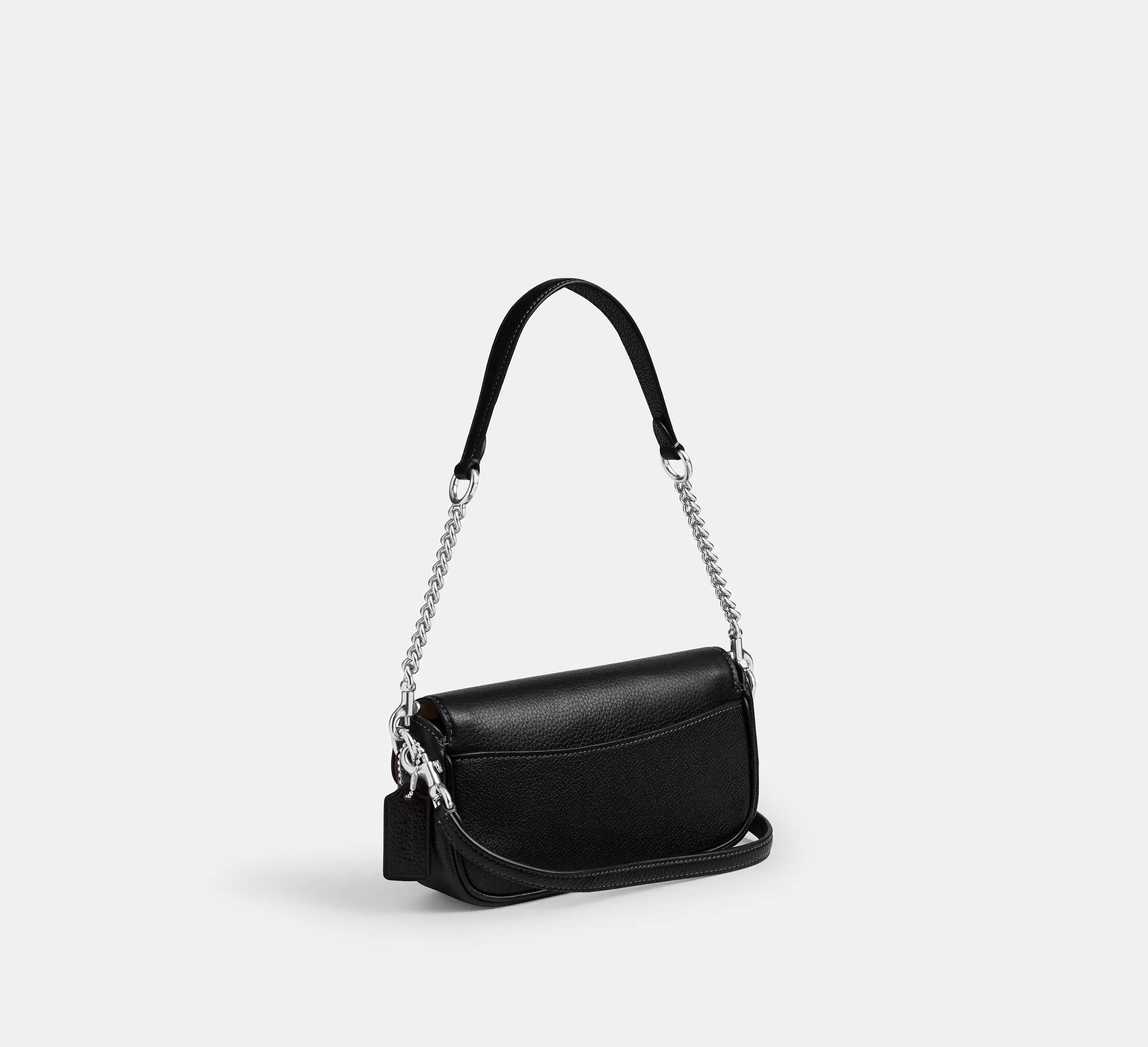 (PREORDER) COACH - Hailey Flap Bag CAN72 | With Signature Canvas CAN94 | Rivets CAN97