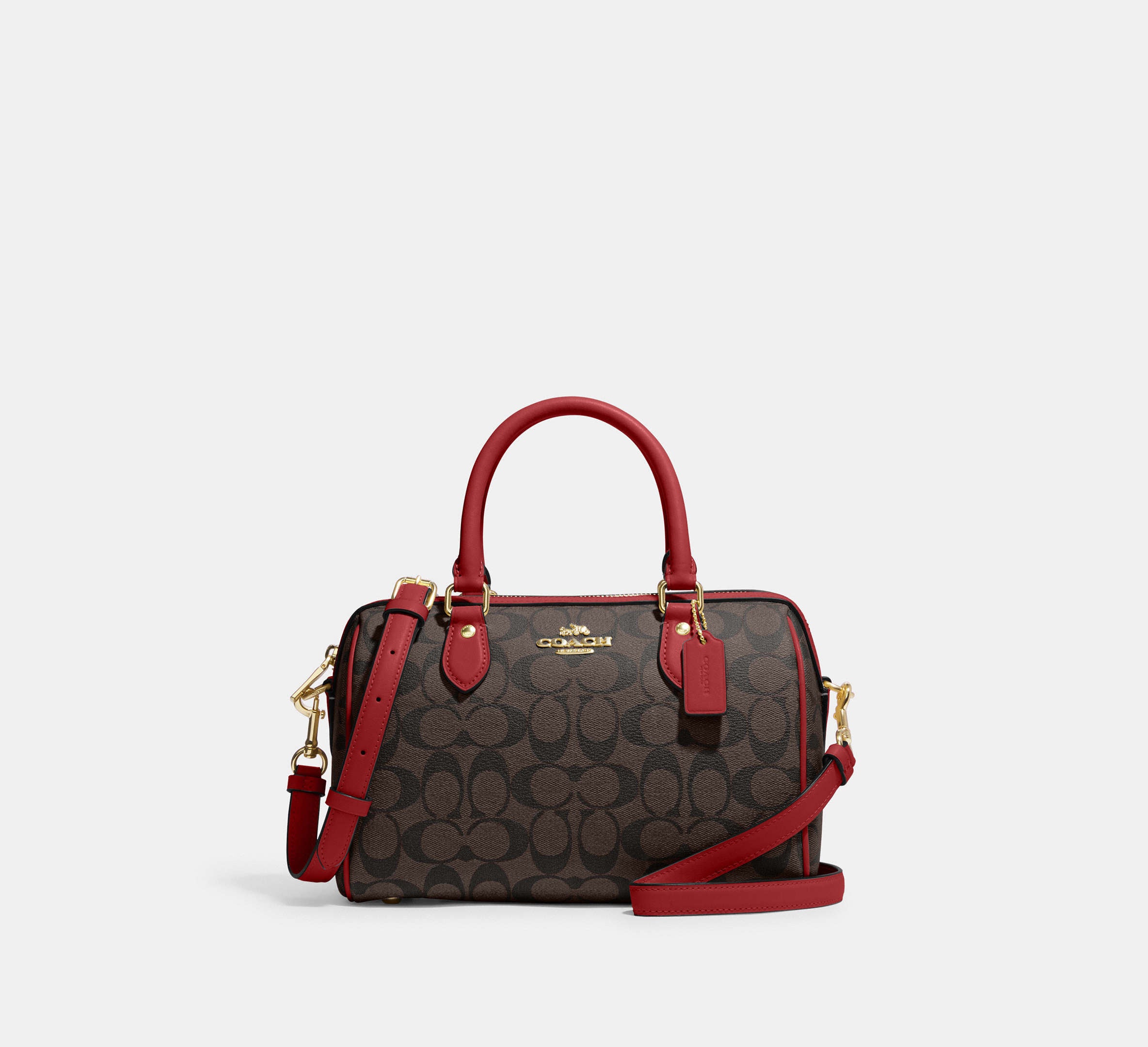 (PREORDER) COACH - Rowan Satchel Bag In Signature Canvas CH280 CS188