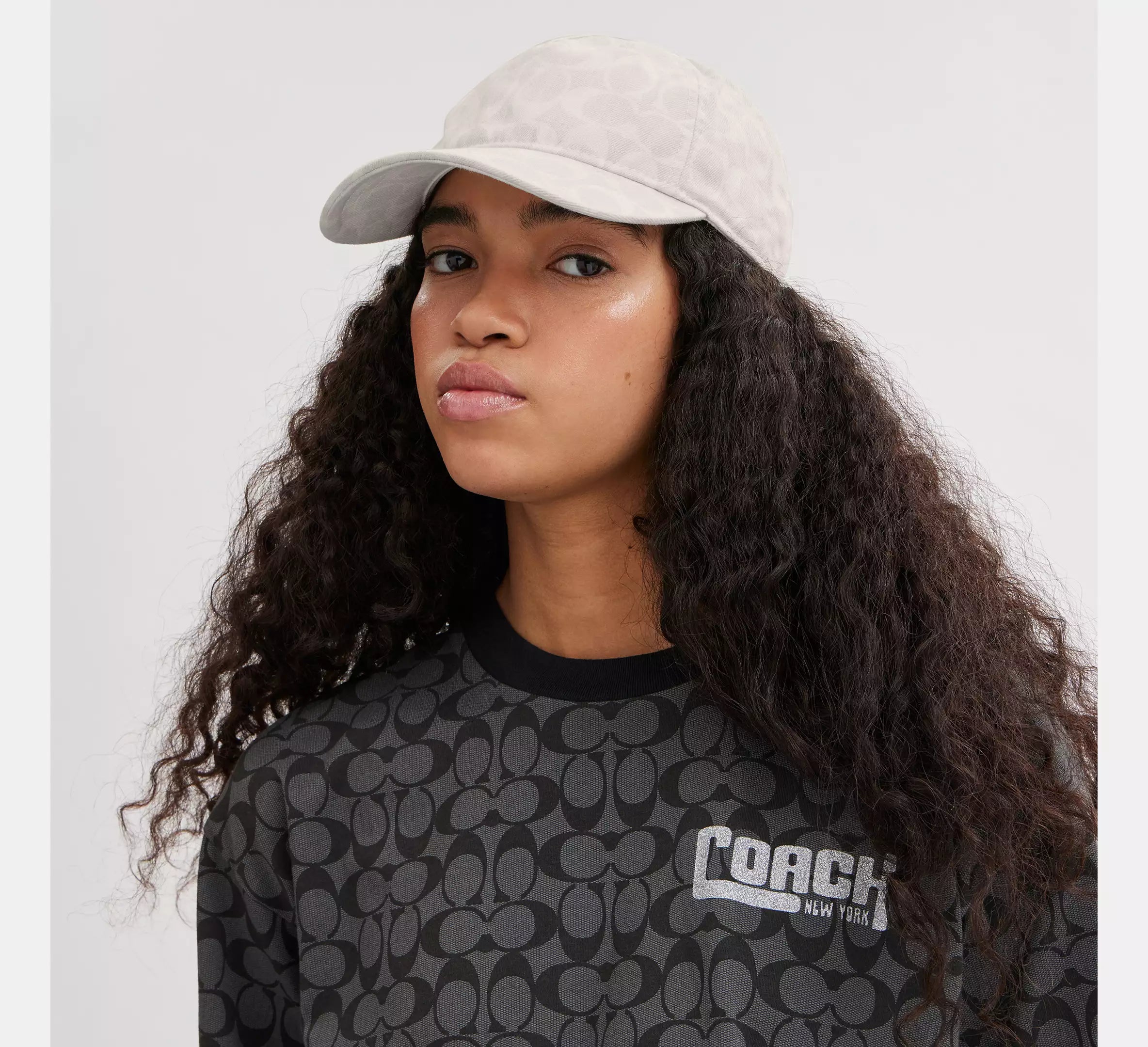 (PREORDER) COACH - Signature Denim Baseball Hat CH404