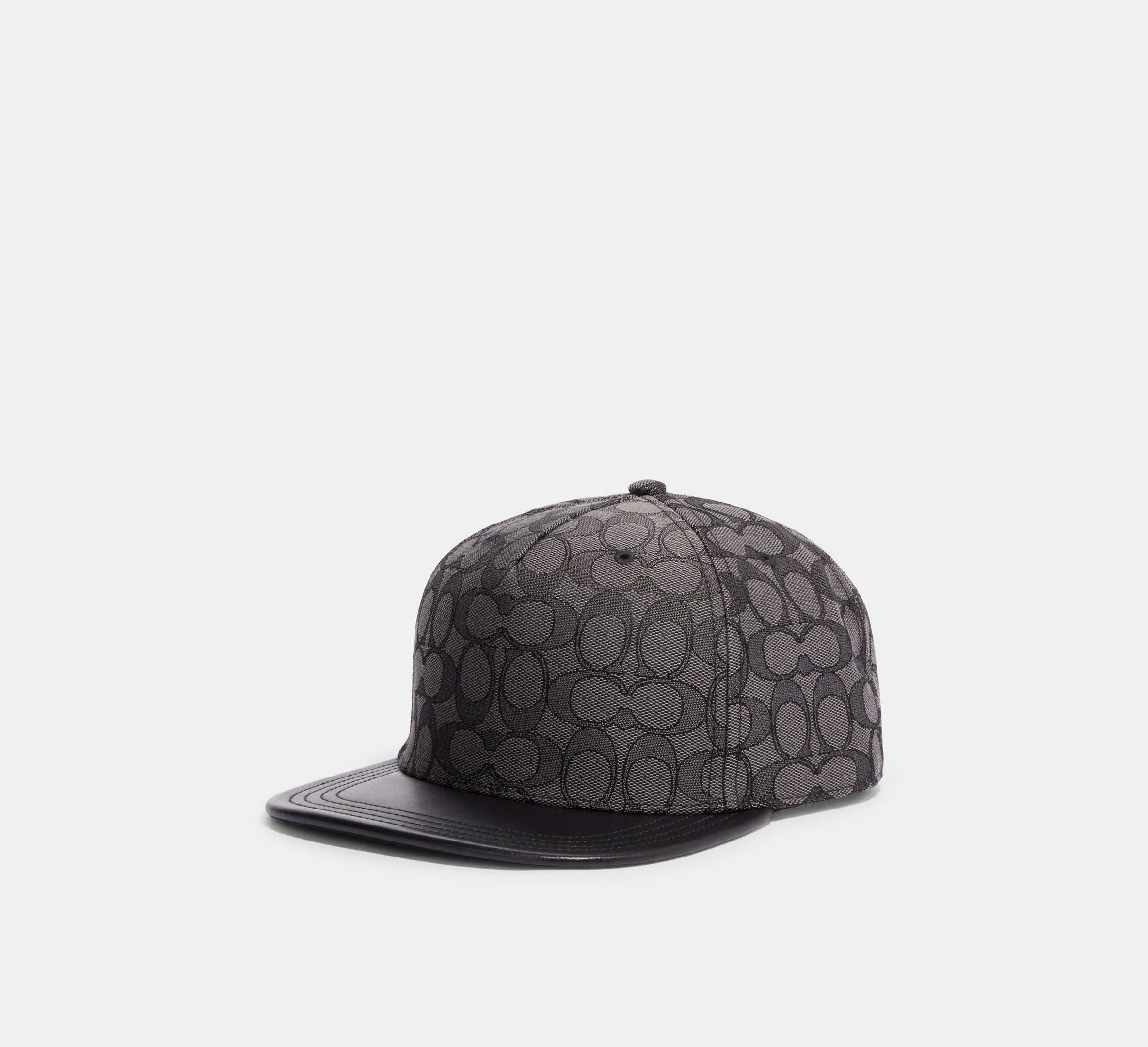 (PREORDER) COACH - Signature Jacquard Flat Brim Hat CH408