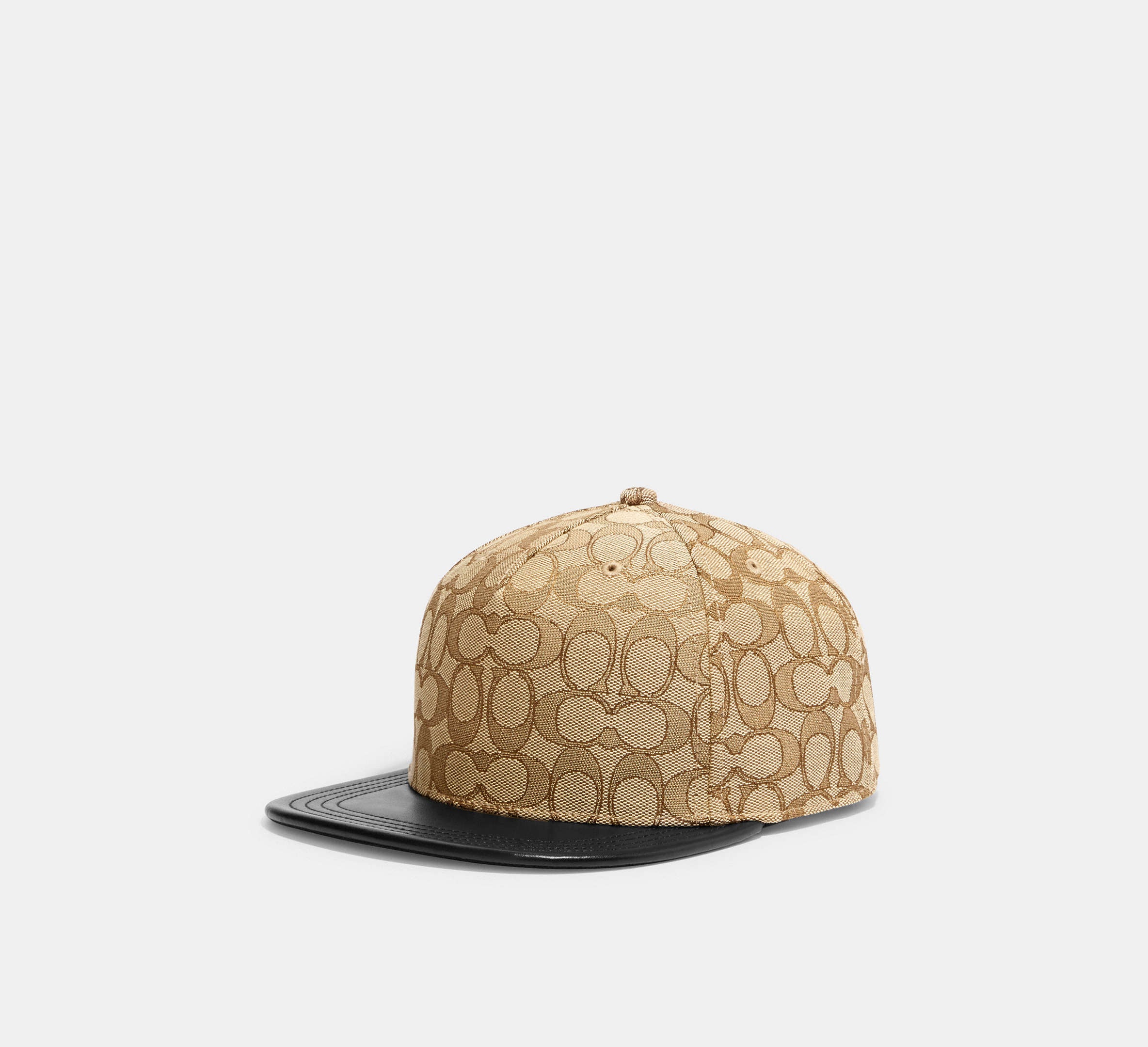 (PREORDER) COACH - Signature Jacquard Flat Brim Hat CH408