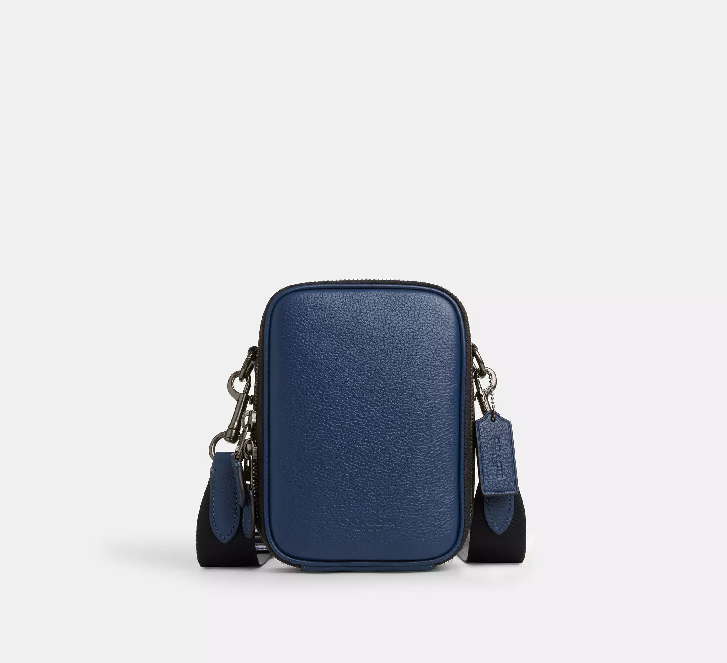 (PREORDER) COACH - Stanton Crossbody CL948 Gunmetal/Deep Blue