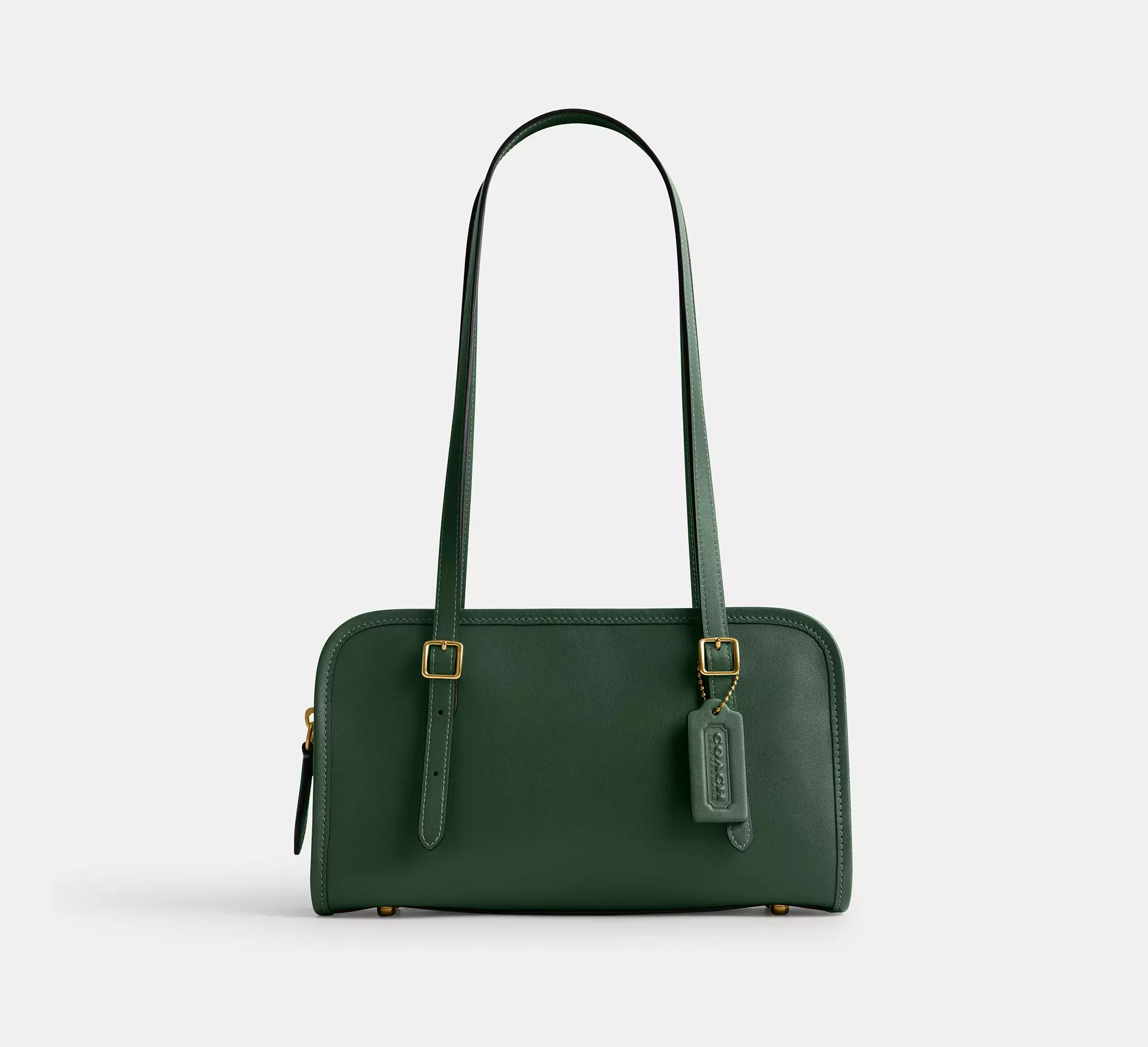 (READY STOCK🇲🇾) COACH - Swing Zip CM565 Hunter Green