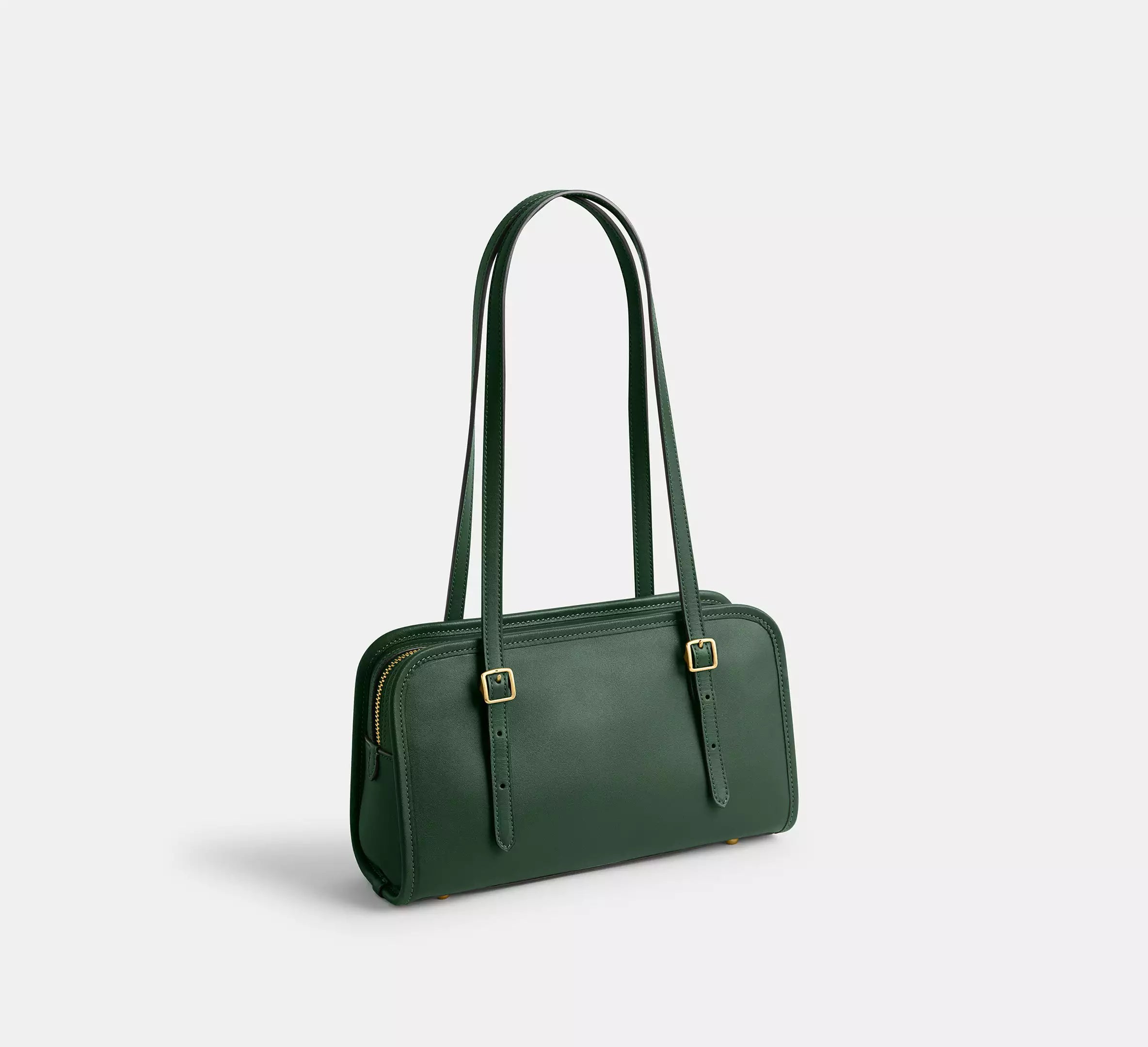 (READY STOCK🇲🇾) COACH - Swing Zip CM565 Hunter Green