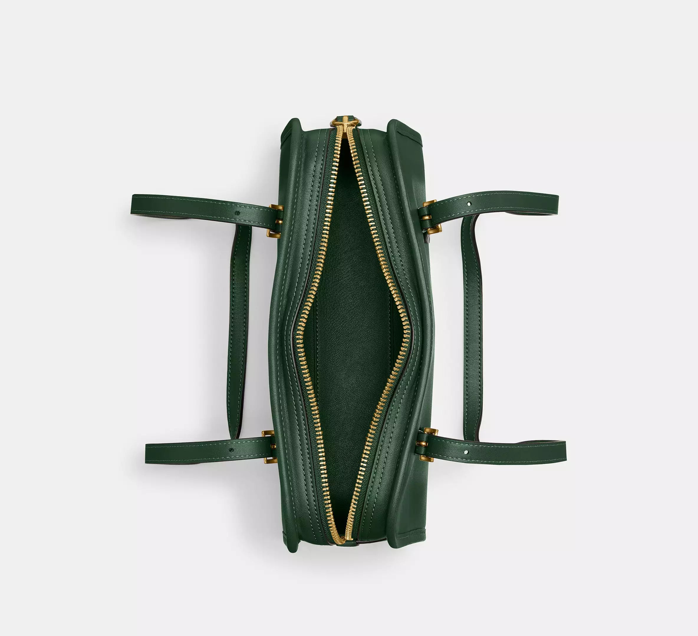 (READY STOCK🇲🇾) COACH - Swing Zip CM565 Hunter Green