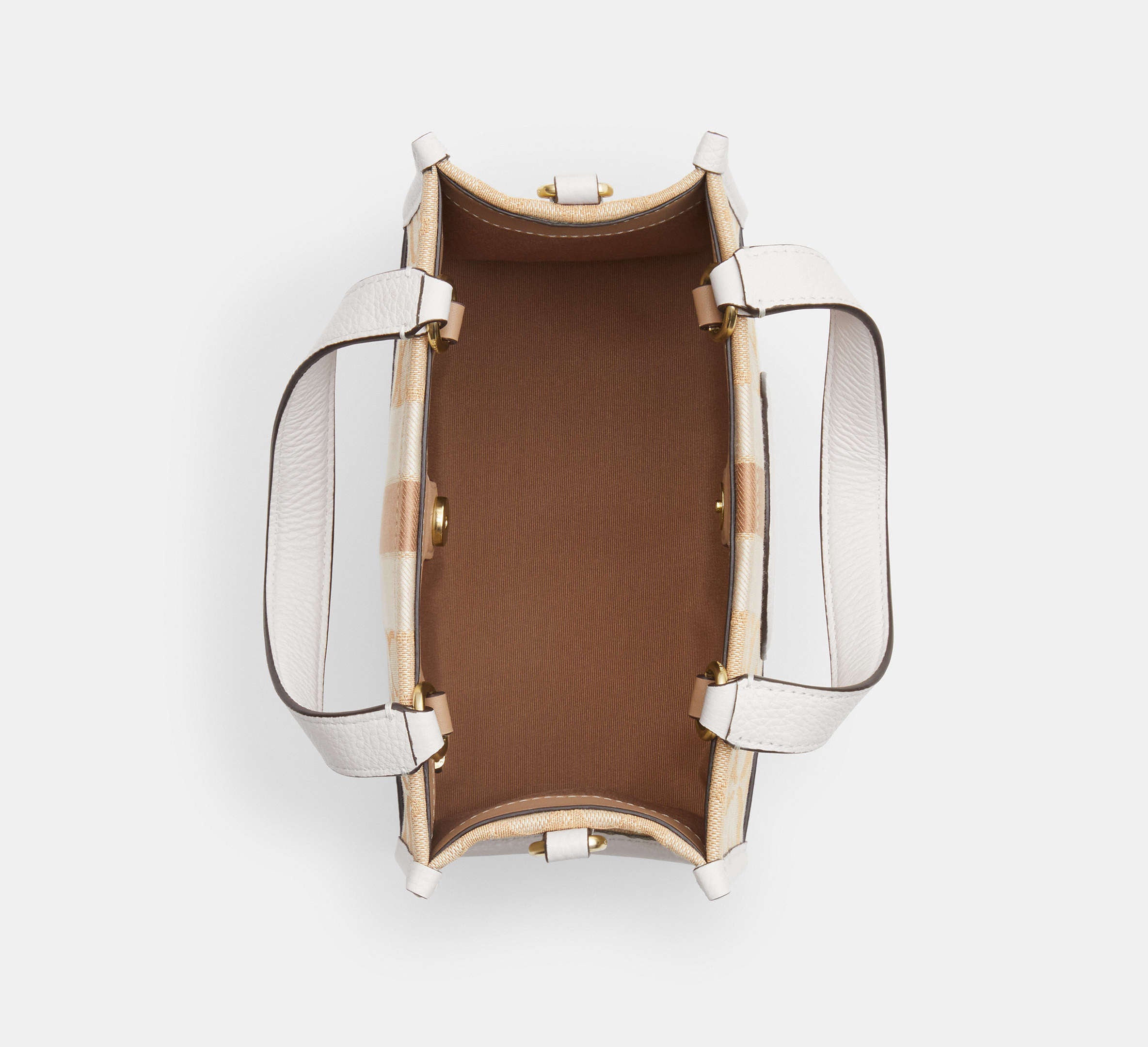 (PREORDER) COACH - Dempsey Tote 22 In Signature Jacquard With Stripe And Coach Patch CQ878