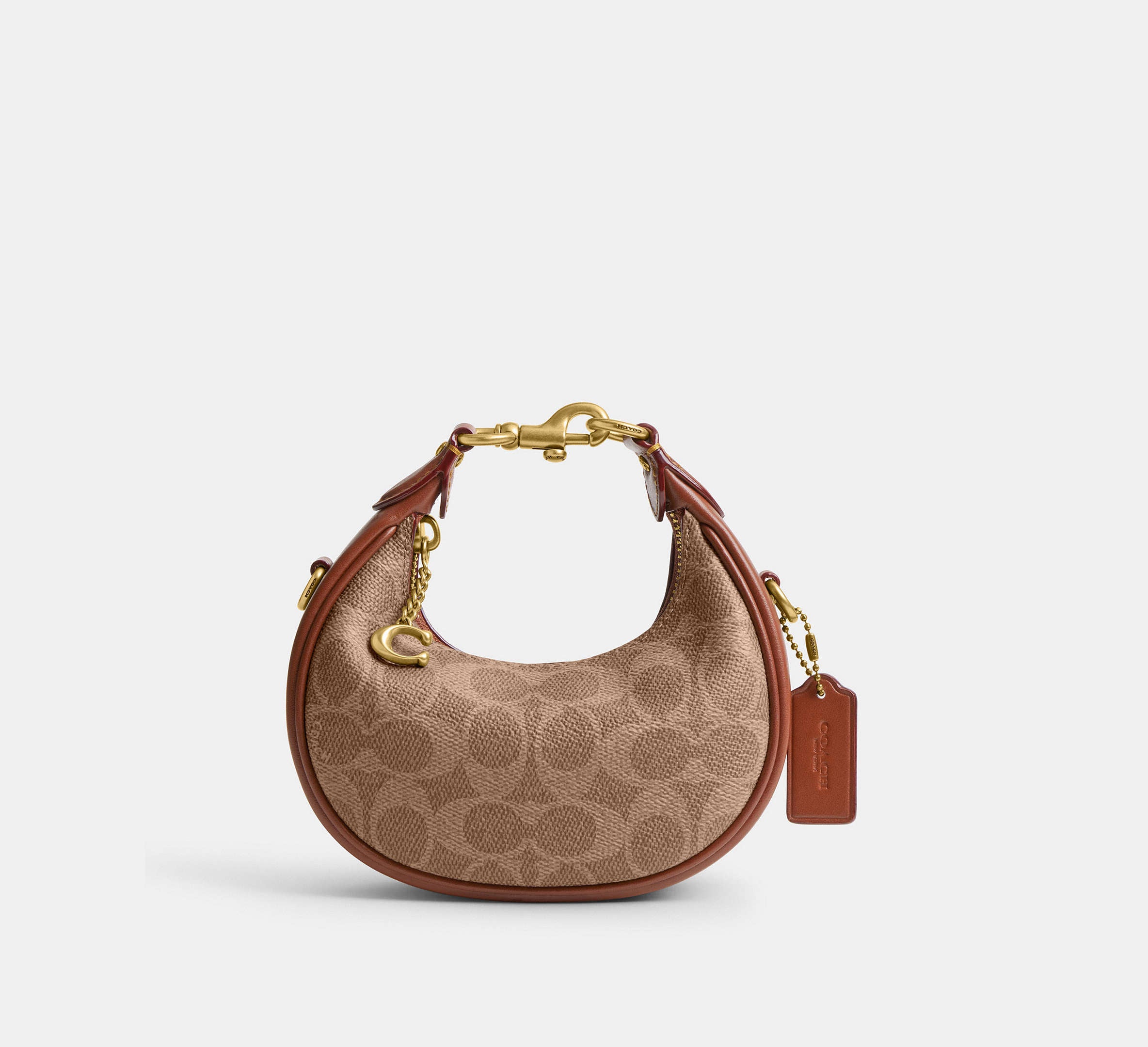 (PREORDER) COACH - Jonie Bag In Signature Canvas CR510 Tan Caramel