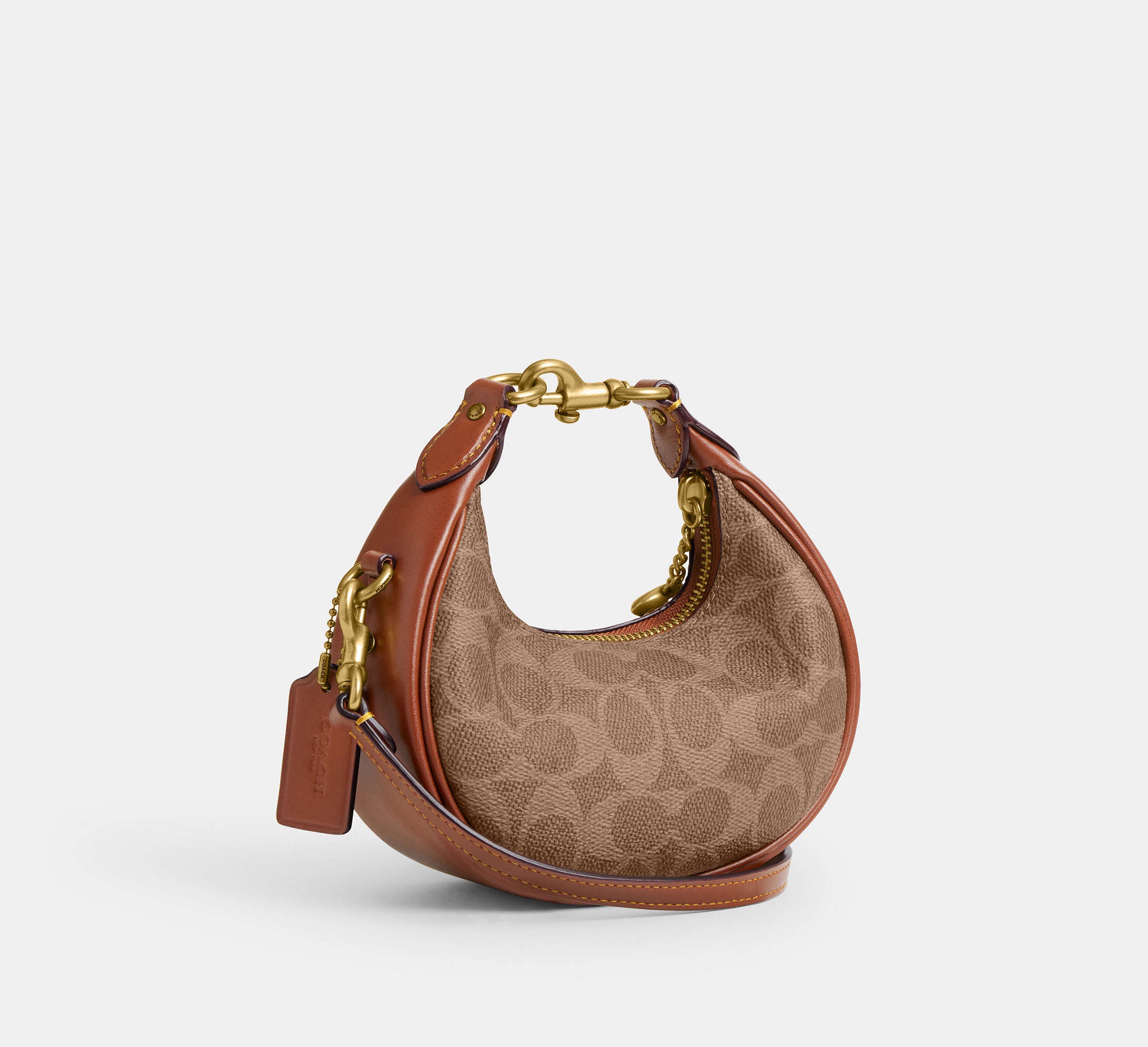 (PREORDER) COACH - Jonie Bag In Signature Canvas CR510 Tan Caramel
