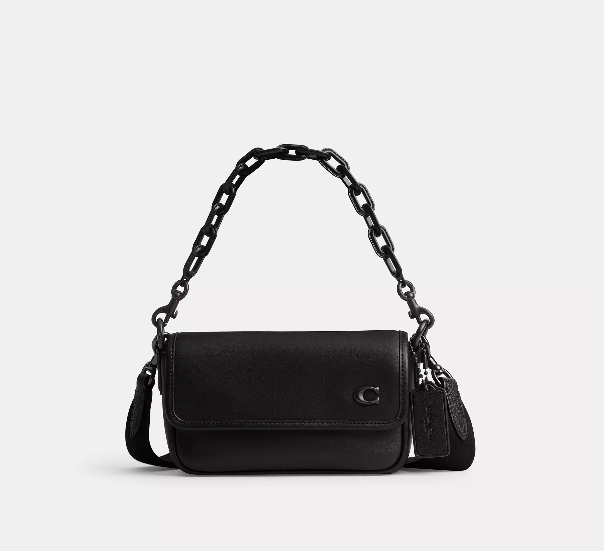 (PREORDER) COACH - Charter Flap Crossbody Bag 18 CR754 Black