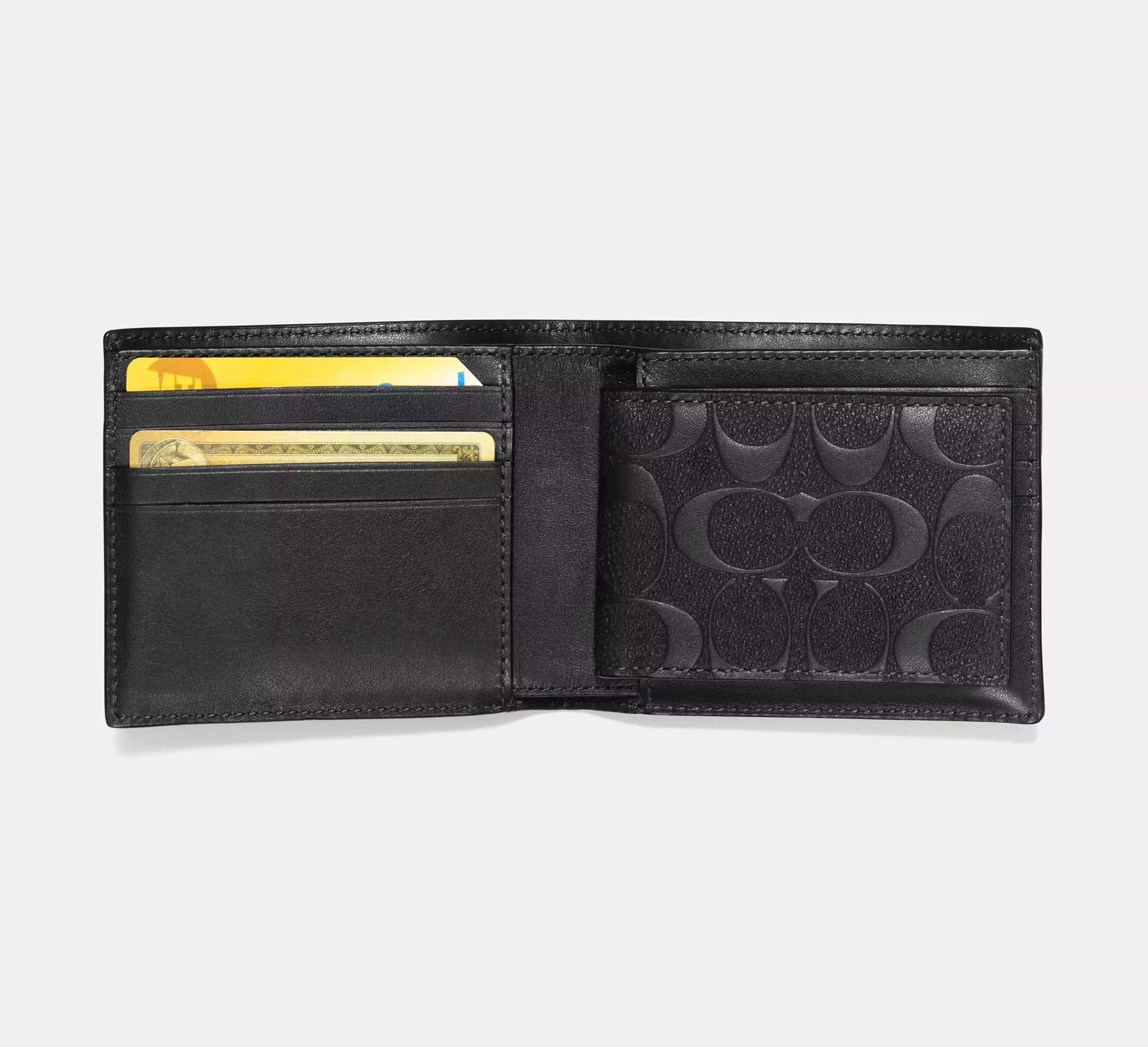 (PREORDER) COACH - 3 In 1 Wallet In Signature Leather CR957 Black
