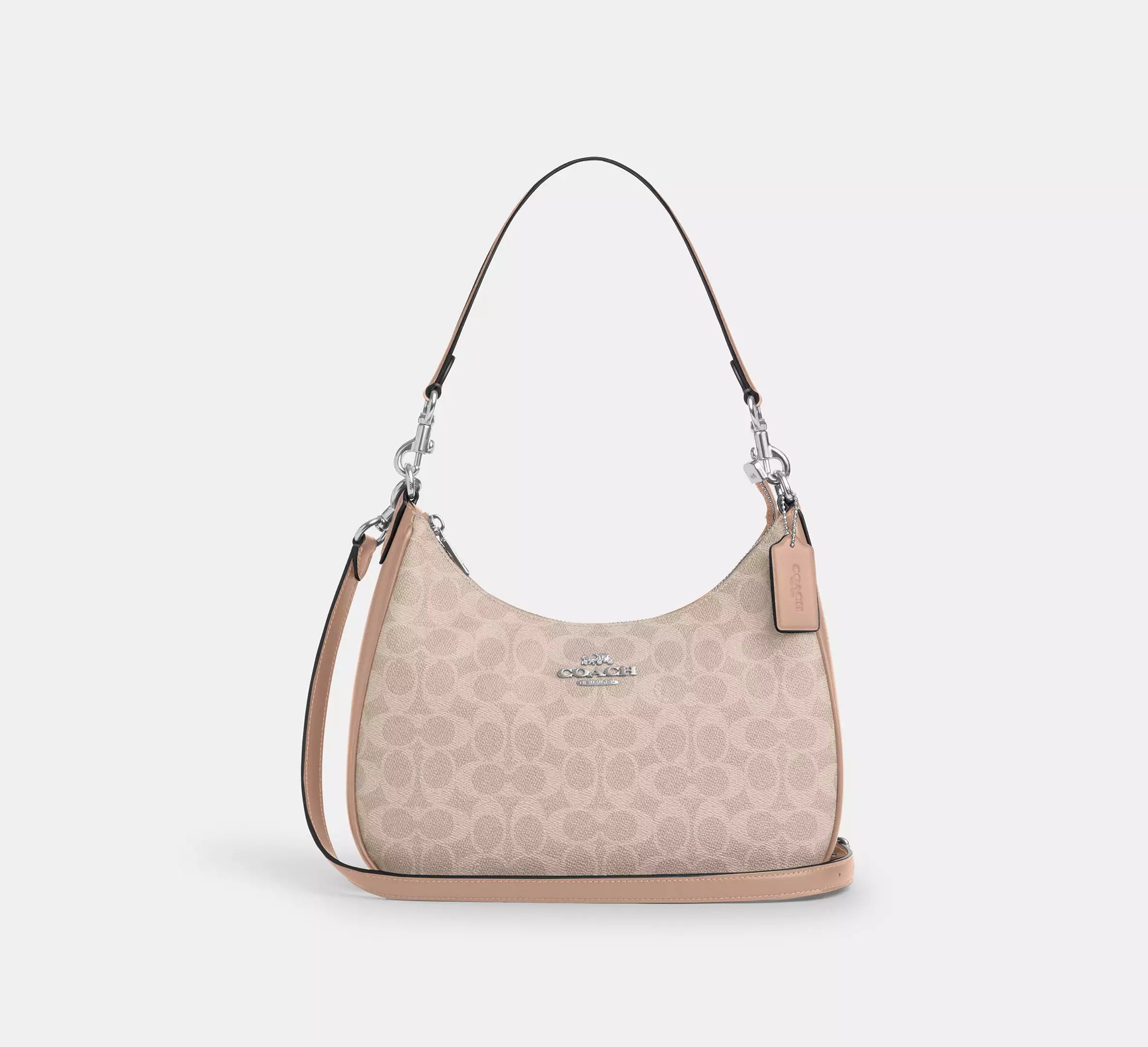 (PREORDER) COACH - Teri Hobo In Signature Canvas CV940 | CAA69
