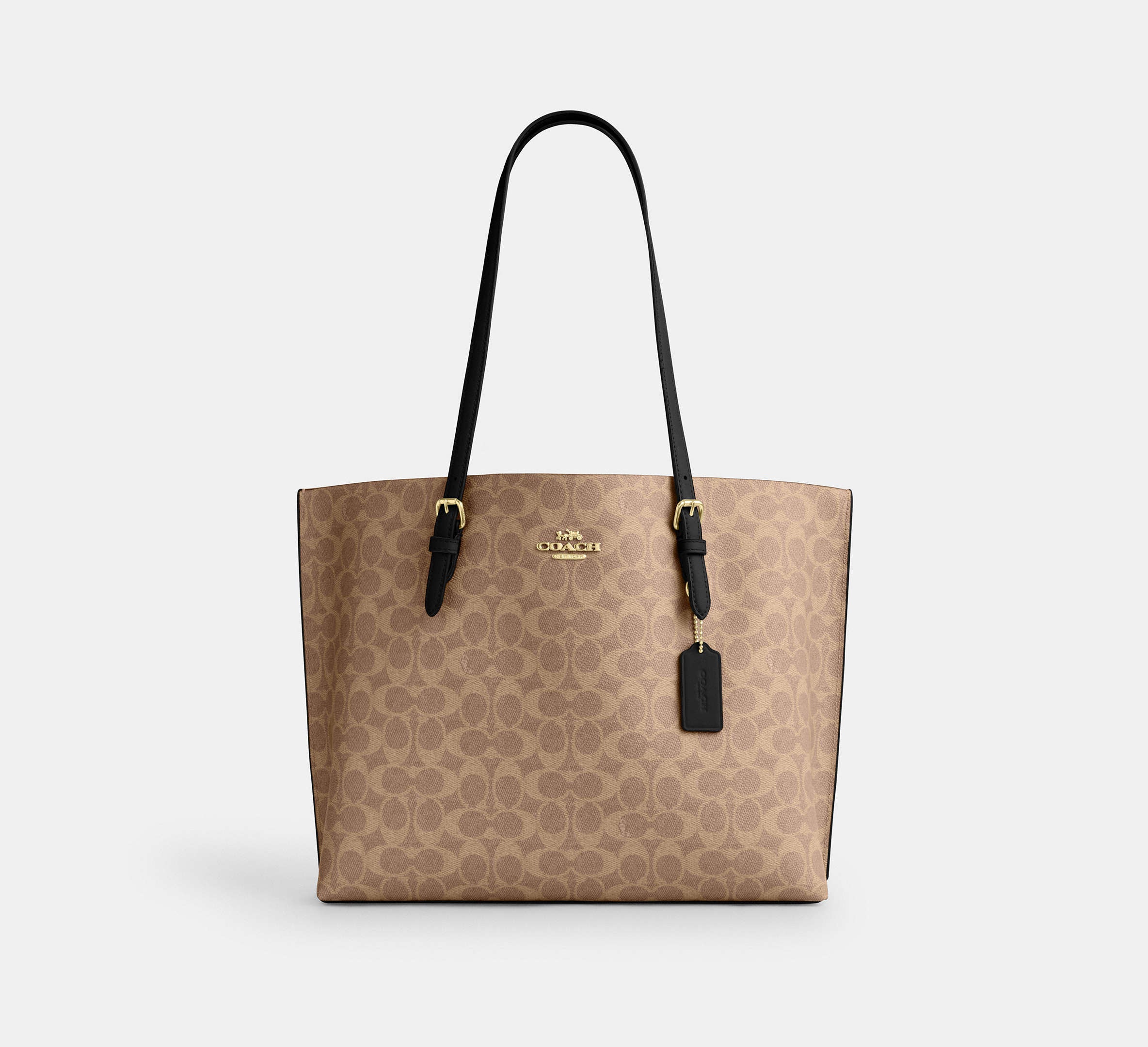(PREORDER) COACH - Mollie Tote In Signature Canvas CV967