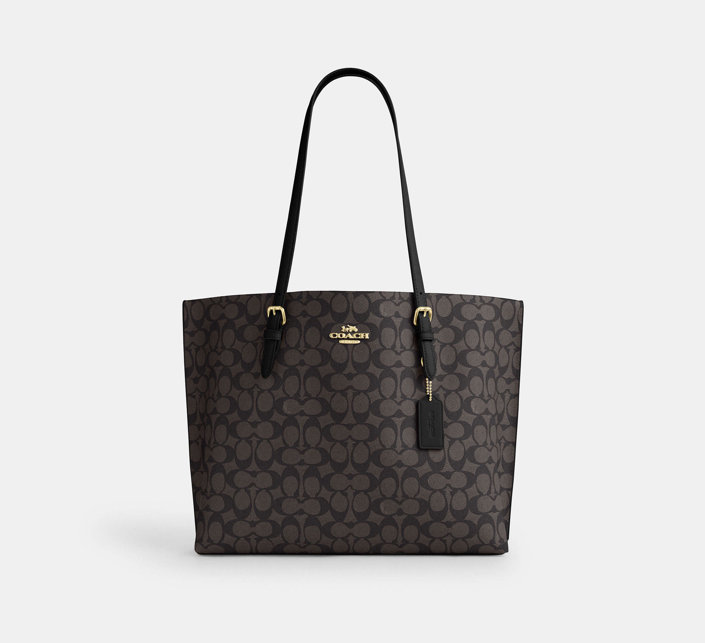 (PREORDER) COACH - Mollie Tote In Signature Canvas CV967