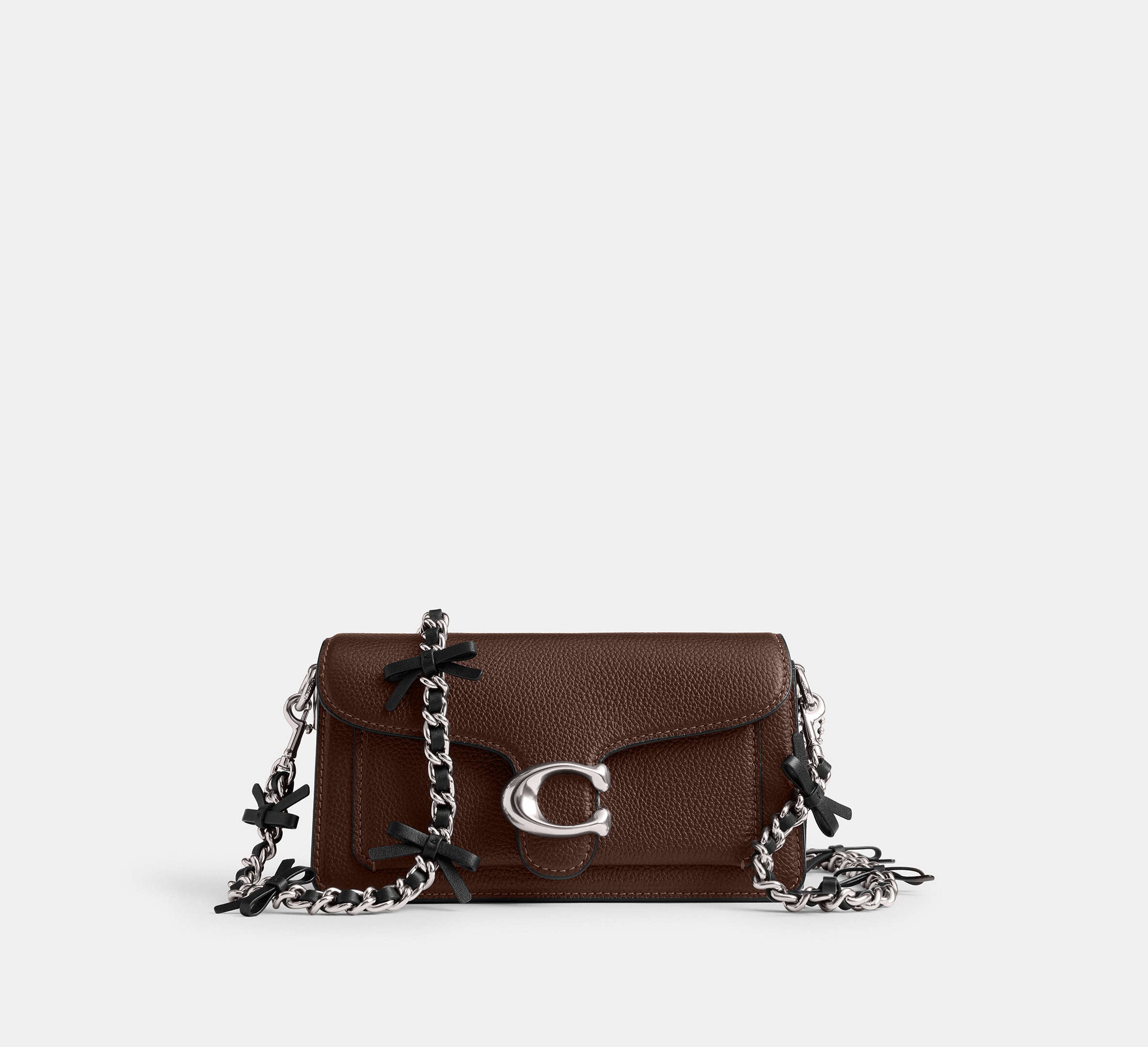 (PREORDER) COACH - Leather Chain Strap With Bows CY260