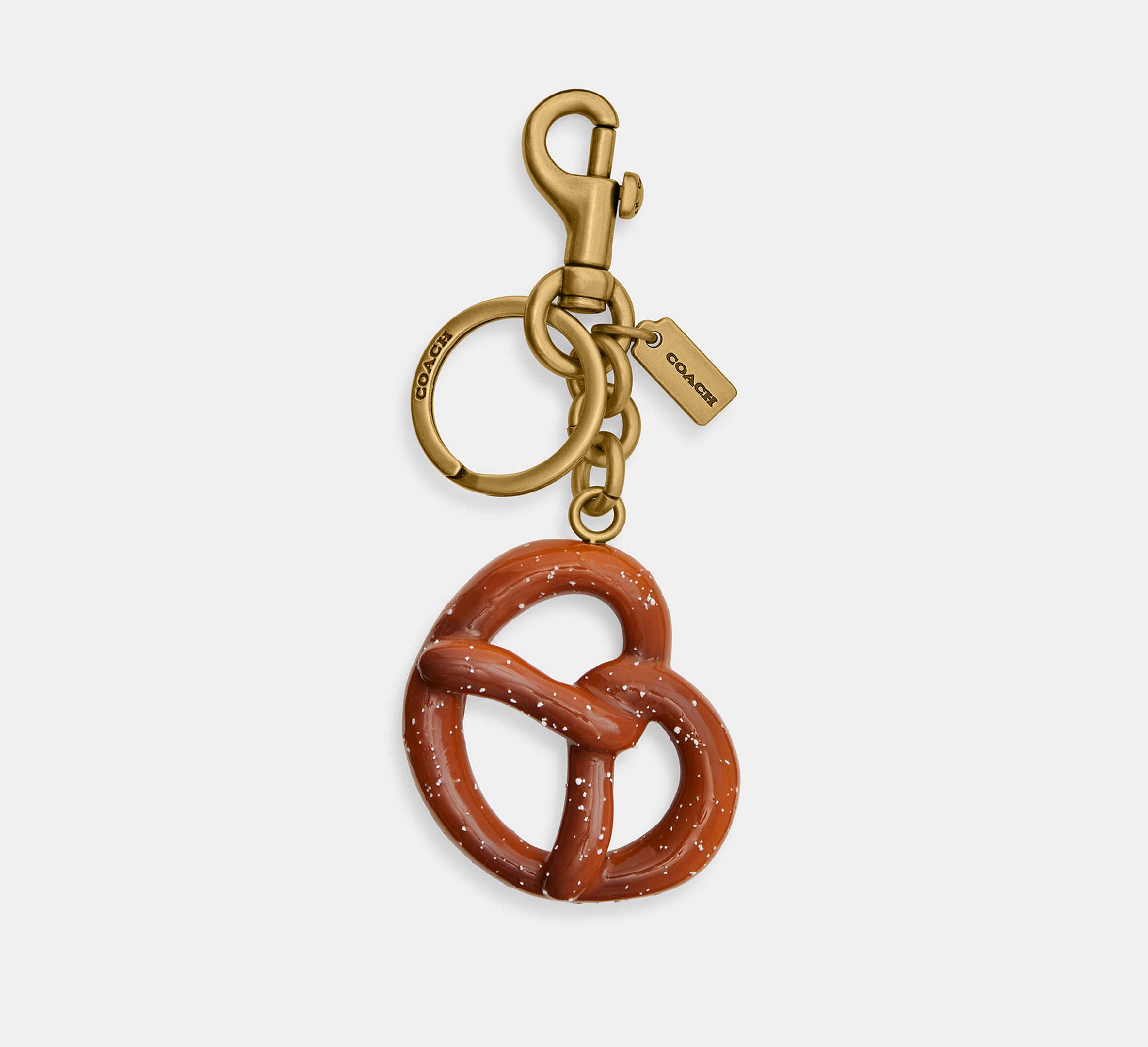 (PREORDER) COACH - Small Pretzel Bag Charm CY398
