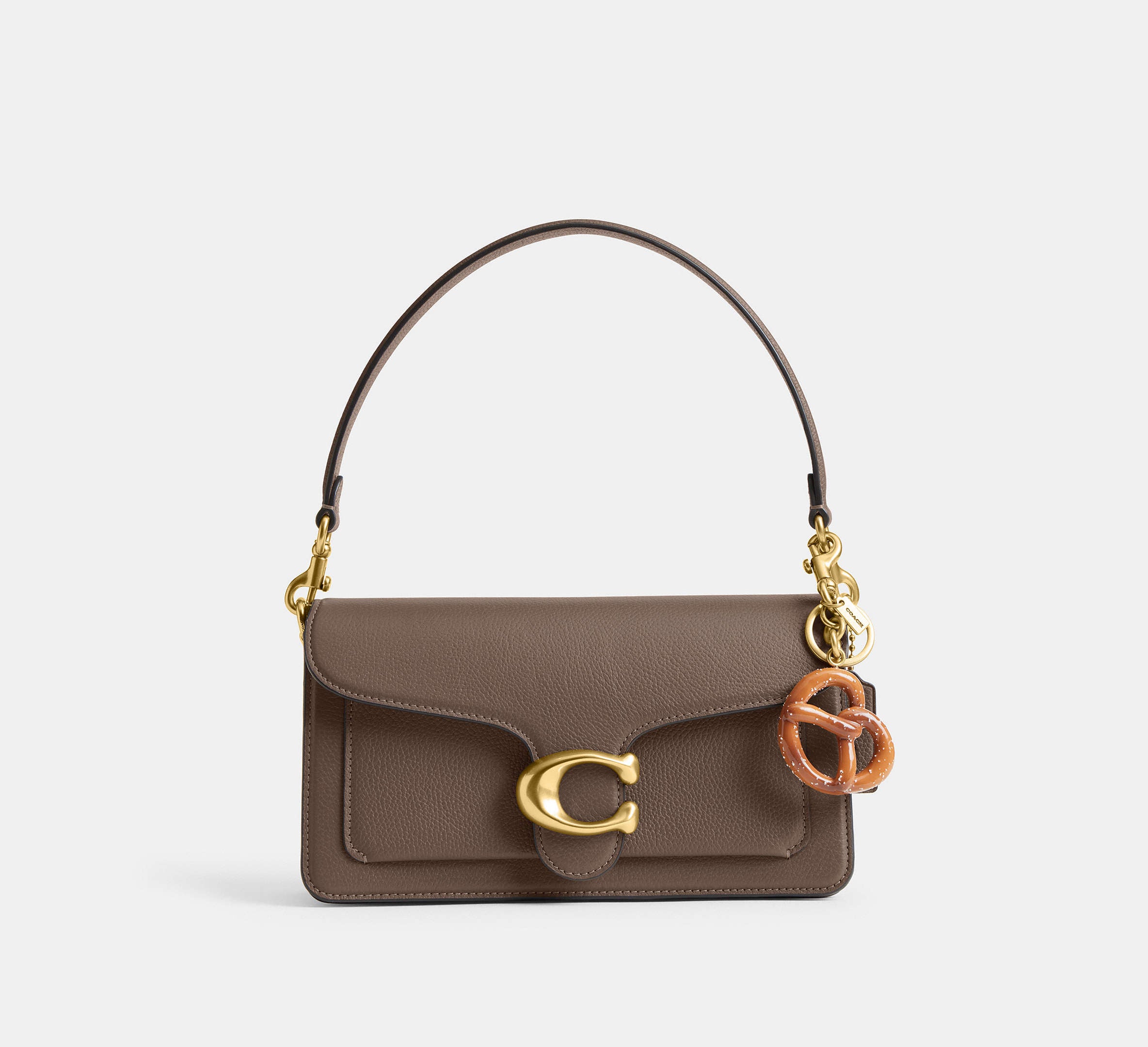 (PREORDER) COACH - Small Pretzel Bag Charm CY398