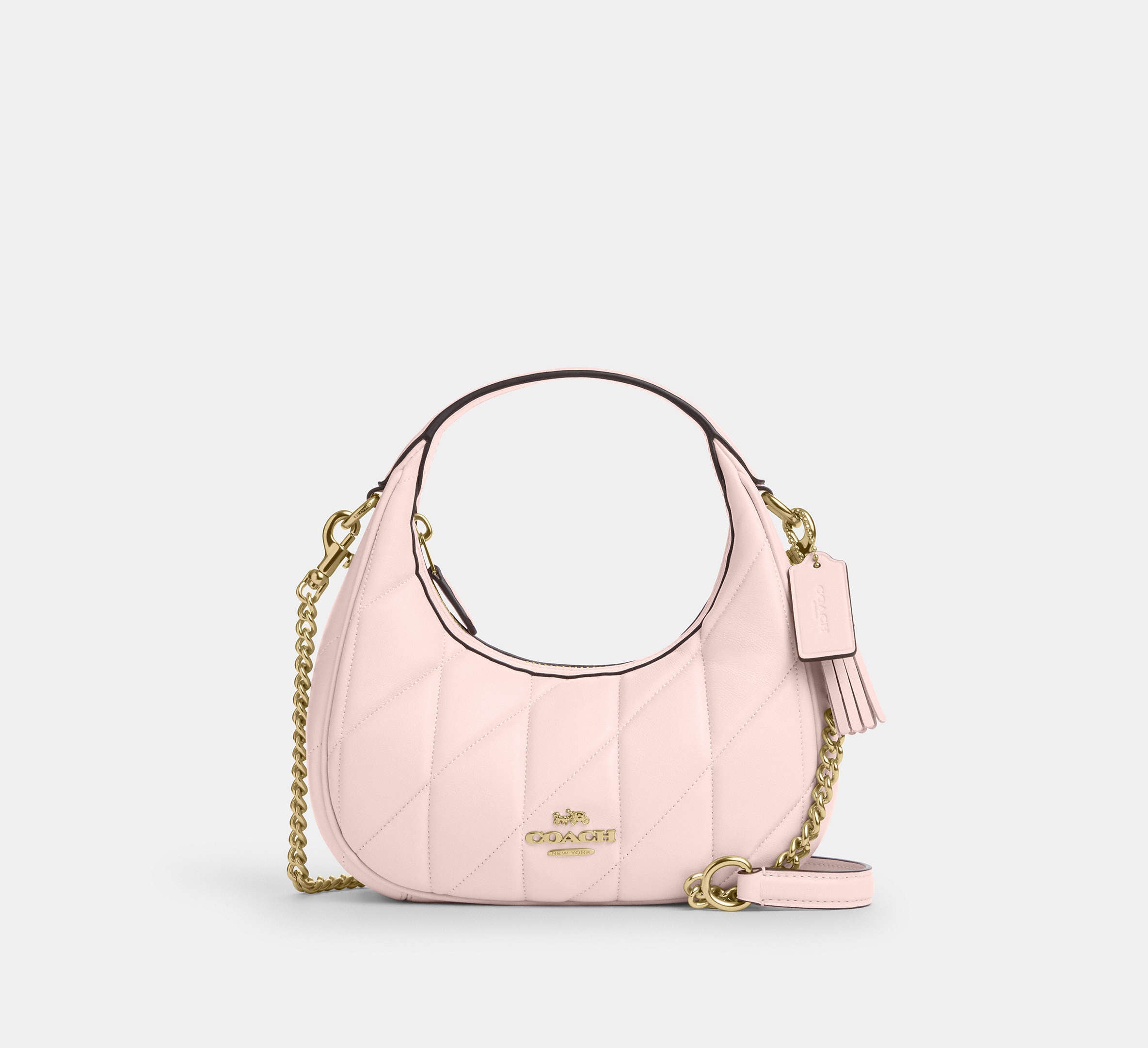 (PREORDER) COACH - Carmen Mini Crossbody Bag With Quilting CY710