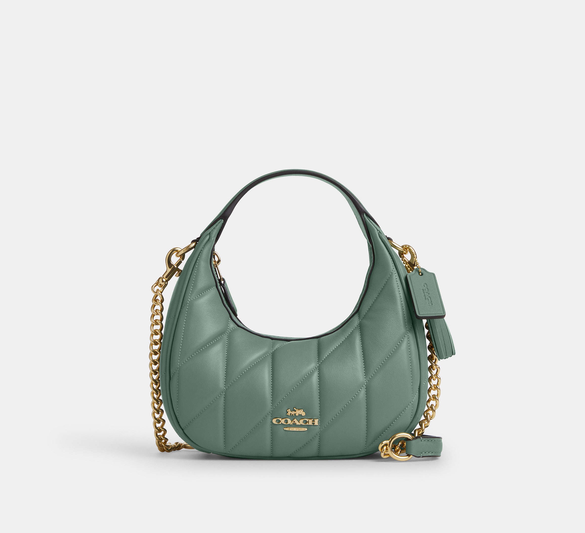 (PREORDER) COACH - Carmen Mini Crossbody Bag With Quilting CY710