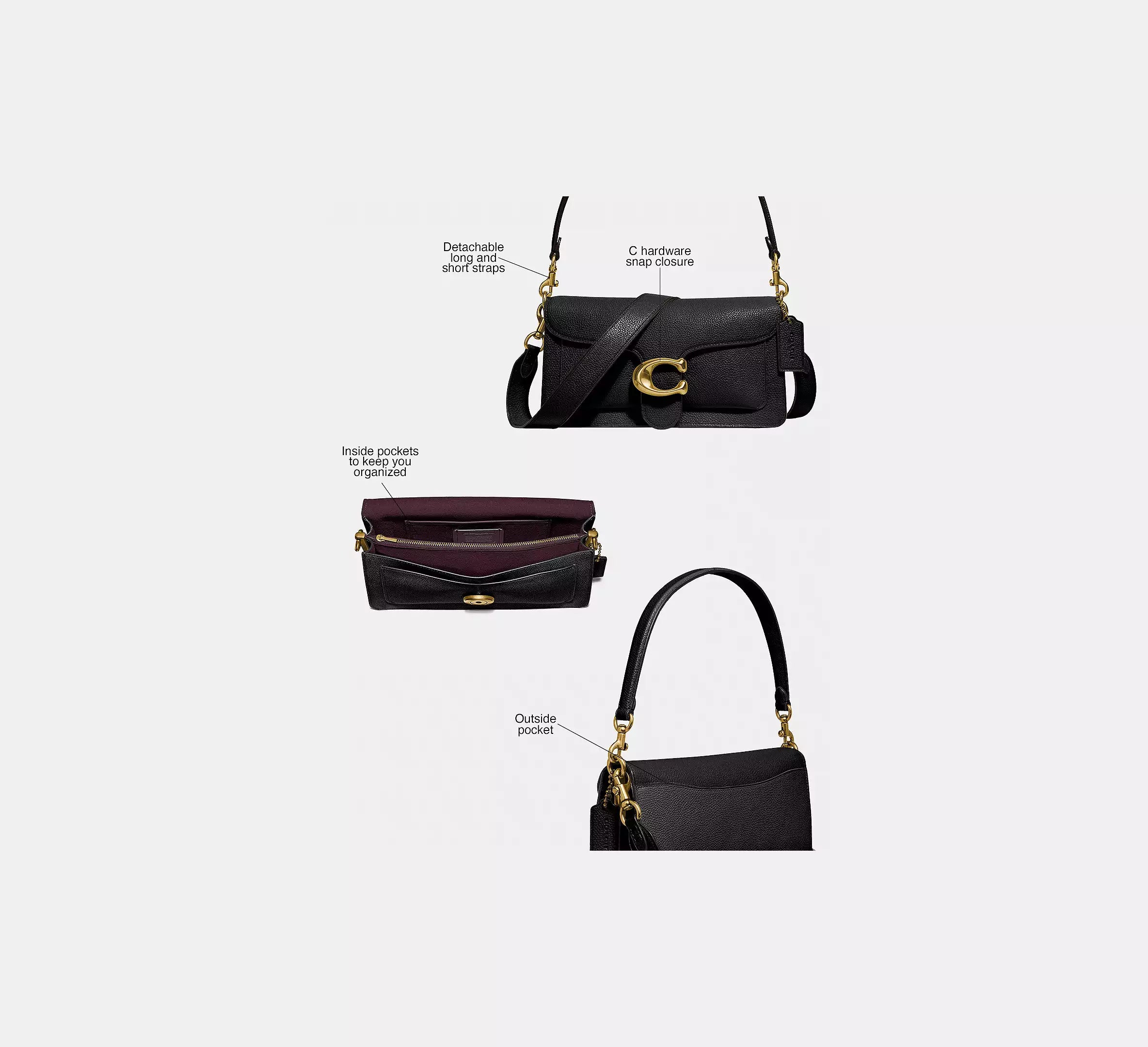 (PREORDER) COACH - Tabby Shoulder Bag 26 CH735 CH857 CQ759 CP144