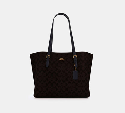 (PREORDER) COACH - Mollie Tote In Signature Canvas 1665