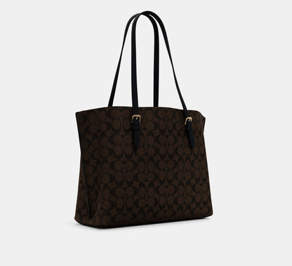 (PREORDER) COACH - Mollie Tote In Signature Canvas 1665