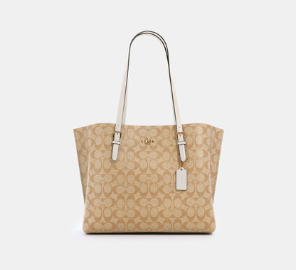 (PREORDER) COACH - Mollie Tote In Signature Canvas 1665