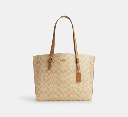 (PREORDER) COACH - Mollie Tote In Signature Canvas 1665