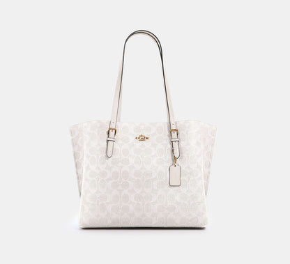 (PREORDER) COACH - Mollie Tote In Signature Canvas 1665