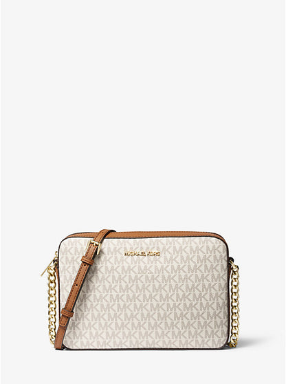 (PREORDER) MICHAEL KORS - Jet Set Large Printed Logo Crossbody Bag 35F8GTTC3B