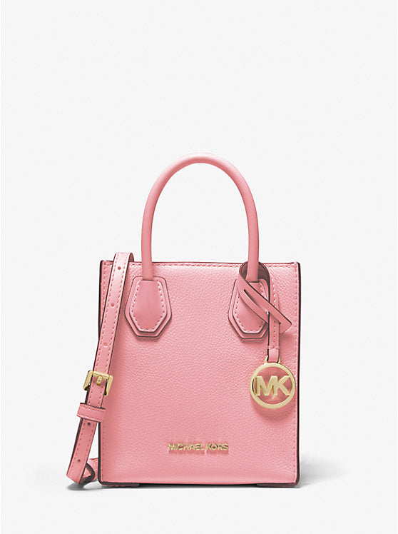 (PREORDER) MICHAEL KORS - Mercer Extra-Small Pebbled Leather Crossbody Bag 35S1GM9T0L 35H1SM9C0L