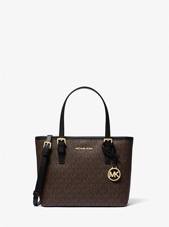 (PREORDER) MICHAEL KORS -Jet Set Travel Extra-Small Logo Top-Zip Tote Bag 35T9GTVT0B