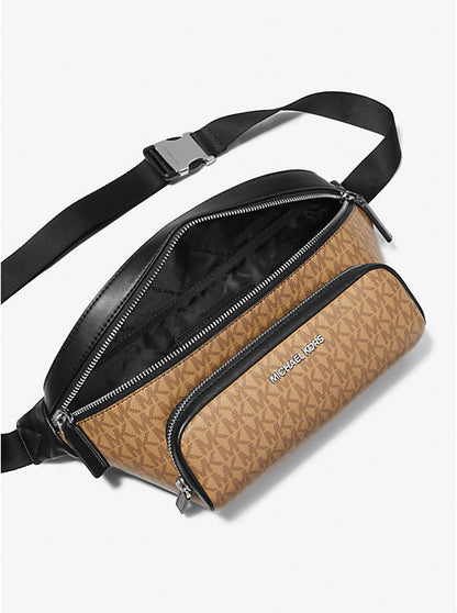 (PREORDER) MICHAEL KORS - Cooper Logo Belt Bag 37U1LCOY9B Hemp/Brown